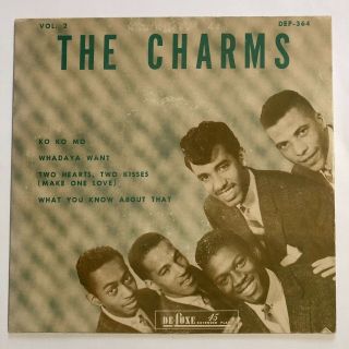 Rare Doowop Ep W / Pc - The Charms - Vol.  2 - Deluxe 364