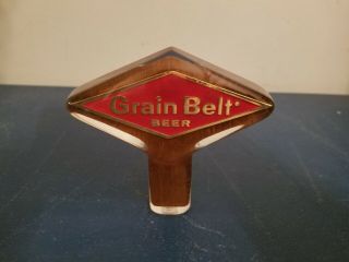 (vtg) 1960s Grain Belt Beer Lucile Tap Handle Bar Game Room Man Cave Mn