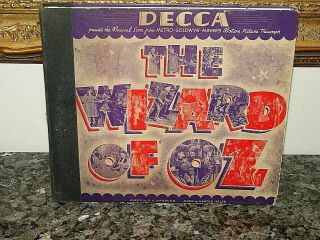 The Wizard Of Oz Decca Record Set