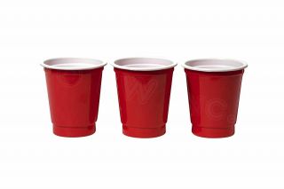 120ct Mini Red Solo Cups 2oz Plastic Disposable Shot Glasses Party Shooter Jello 2