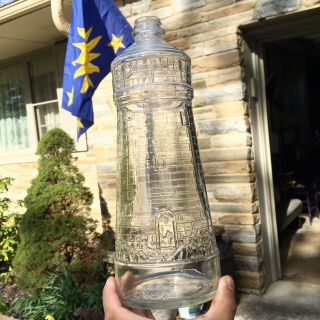 Scarce Figural White House Vinegar Lighthouse Shape Bottle 1930s
