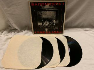 The Clash - Sandinista - Epic Records E3x - 37037 - Rare Title