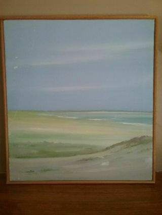 Provincetown Oil Painting Race Point Cape Cod Listed Artist John Mulcahy 1921 - 12