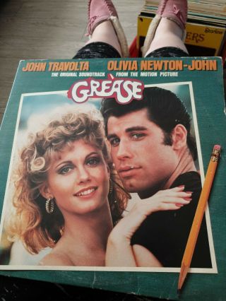 Grease The Soundtrack From The Motion Picture.  Vinyl Lp X 2
