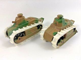 Tootsietoy No.  4647 Renault Army Tanks