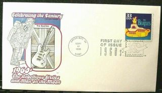 Ringo Starr Mr.  Yellow Submarine Fdc H/f Rare One Edition Extremely Lim