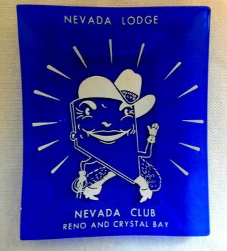 Vintage Ashtray Reno Nevada Lodge Nevada Club
