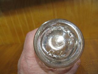 Rare Figural crying baby face bottle T.  P.  S Co N Y 4