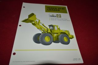 Terex 72 - 61 Wheel Loader Dealers Brochure Dcpa2 Ver2