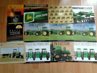 Group 31 John Deere Vintage Brochures Tractors Vg