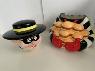 1997 Treasure Craft McDonald ' s Hamburglar Cookie Jar - 5