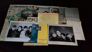 808 State Pacific Ztt Records Promo Package & Cuttings