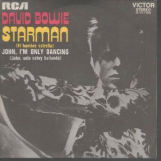David Bowie Starman 7 " Vinyl B/w John I 