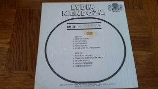 LYDIA MENDOZA CON SU GUITARRA - LP - AZTECA AM8012 2