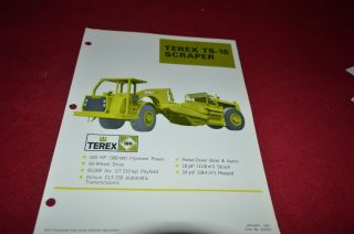 Terex Ts - 18 Scraper Pan Dealers Brochure Dcpa2 Ver3