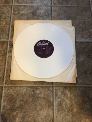 BEATLES white album CAPITOL SEBX 11841 white vinyl limited RARE VG w/ Poster 8