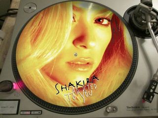 Shakira – Addicted To You Mega Rare 12 " Picture Disc Lp (the Best Greatest Hits)