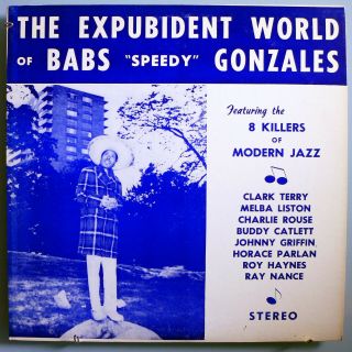 Babs Gonzales W/johnny Griffin Expubident Mega - Rare Orig 