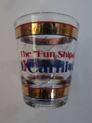 The Fun Ships Of Carnival Cruise Ships Fascination Souvenir Shot Glass