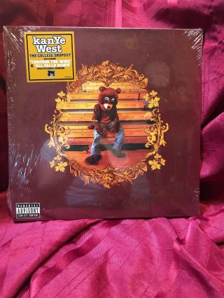 Kanye West The College Dropout 12 " 2xlp Vinyl Hip Hop Rap Yeezy Ya