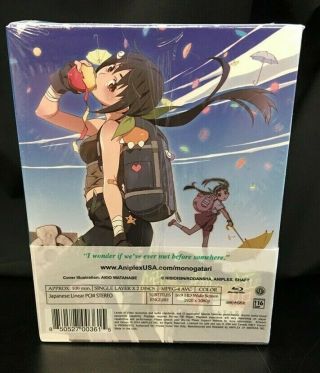 Kabukimonogatari Limited Edition Blu - Ray Aniplex REGION 1 2