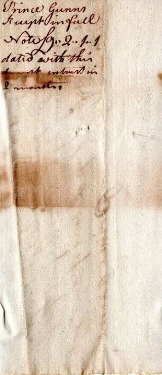 18th Century,  men of fame,  signed documents,  Thomas Seymour,  T.  Young Seymour 4