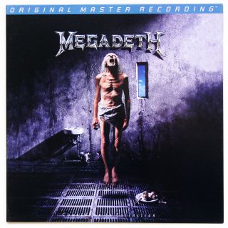 Mfsl 2 Lp Megadeth Promo Countdown To Extinction Half Speed Audiophile