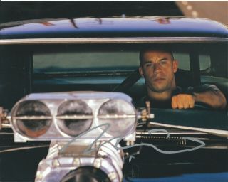Vin Diesel Fast & Furious In - Person Hand Signed Autographed Photo