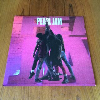 Pearl Jam - Ten 1st Press Lp Near U.  S.