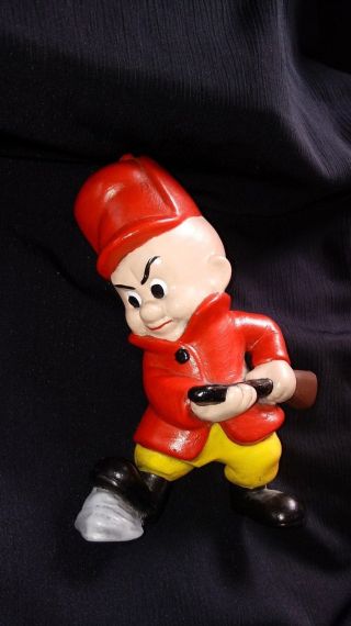 Elmer Fudd With Shot Gun Ceramic Figurine