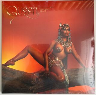 Nicki Minaj Queen Limited Edition Orange Vinyl Double Lp Album And