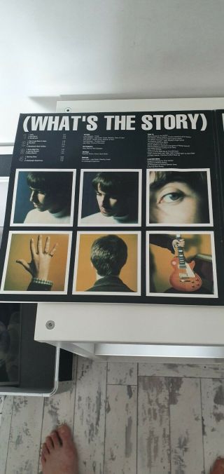 Oasis Whats The Story Morning Glory Vinyl Album 1st Press CRELP 189 2