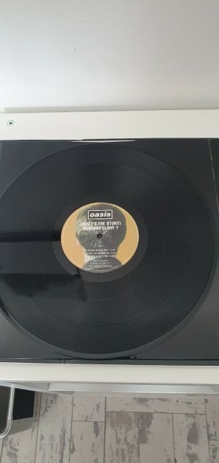 Oasis Whats The Story Morning Glory Vinyl Album 1st Press CRELP 189 6