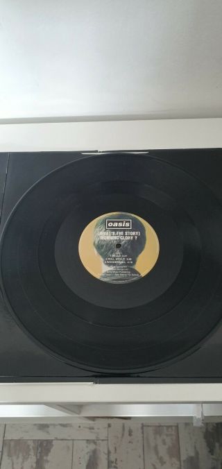 Oasis Whats The Story Morning Glory Vinyl Album 1st Press CRELP 189 7