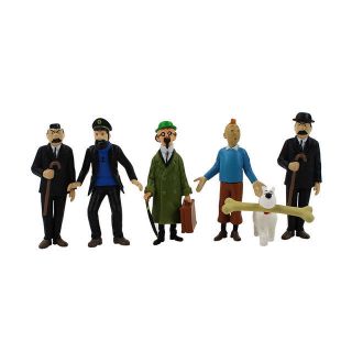 Tintin Figures - 6 Piece Set