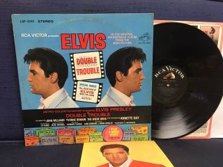 Elvis Presley - Double Trouble - 1967 - Rca Victor Label - Stereo (w/photo)