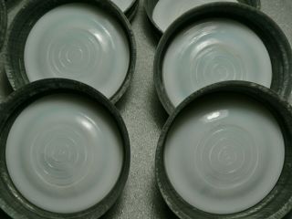 12 Vintage Ball Regular Standard Mouth Zinc Mason Jar Lids 12 Sealing Rubber NOS 6