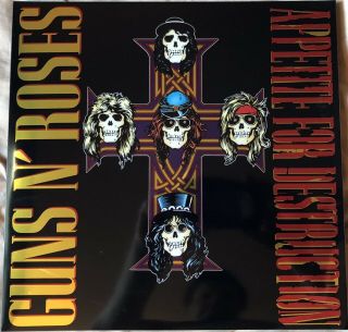 Guns N Roses - Appetite For Destruction [new Vinyl] 180 Gram Opened Never Played