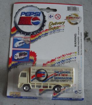 Golden Wheel Pepsi Generation Diecast Delivery Truck Nip