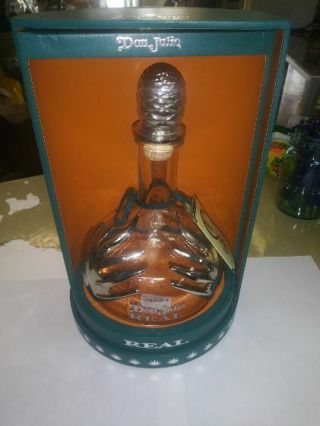Tequila Don Julio Real Bottle And Display Case