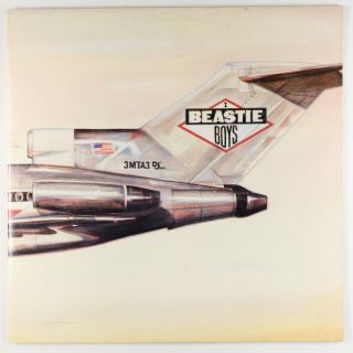 Beastie Boys - Licensed To Ill Lp - Def Jam Vg,