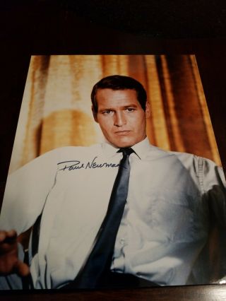 Paul Newman Autographed Photo