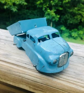 Vintage Wyandotte Pressed Steel Dump Truck Antique Metal Truck Metal Toy 2