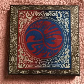 Eric Clapton/steve Winwood - At Madison Square Garden Unplayed 3 Lp Box Set