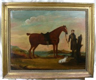 Equestrian Oil By Georgia Lyster - Signed And Dated