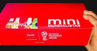 25 MINI COCA COLA BOTTLES 6 CRATES RUSSIA SOCCER FOOTBALL WORLD CUP 2018 MEXICO 8