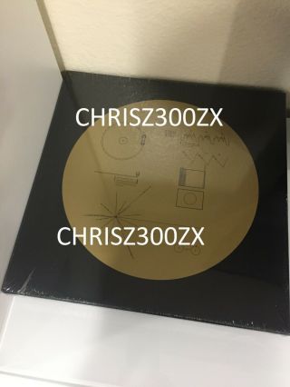 Nasa Voyager Golden Record 40th Anniversary Vinyl Record Soundtrack Box Set 3 Lp
