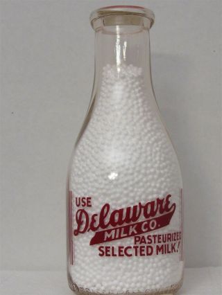 Rpq Milk Bottle Delaware Milk Co Dairy Delaware Oh Delaware County Cut Food Cost
