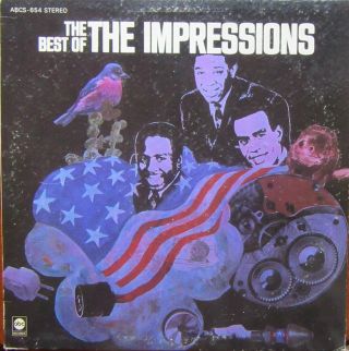 The Best Of The Impressions Lp Us Abc Abcs 654 You 