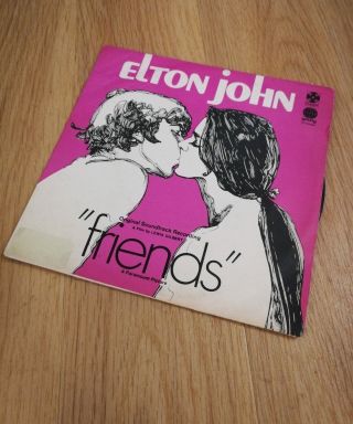Elton John - Rare Friends 4 Track 1971 Ep Brazil Promo Release N/mint Cd 80288